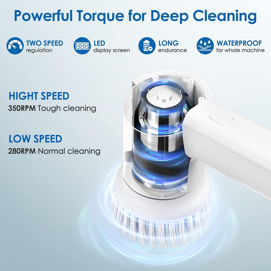 Electric Spin Scrubber