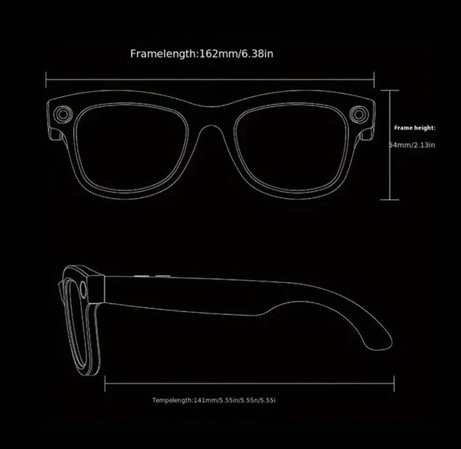 Smart Glasses With A Camera - Smart Glasses