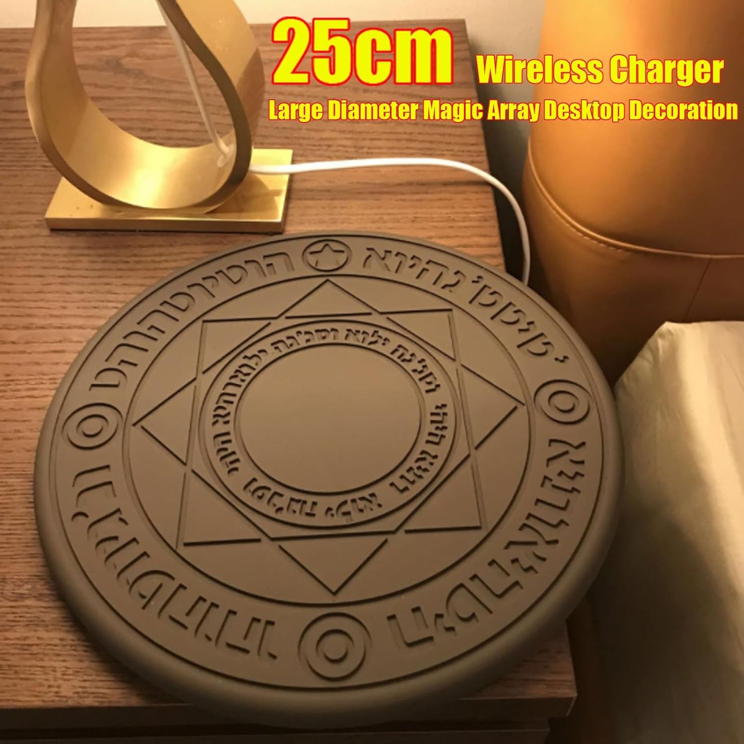 Magical Girl Sound And Light Wireless Charger