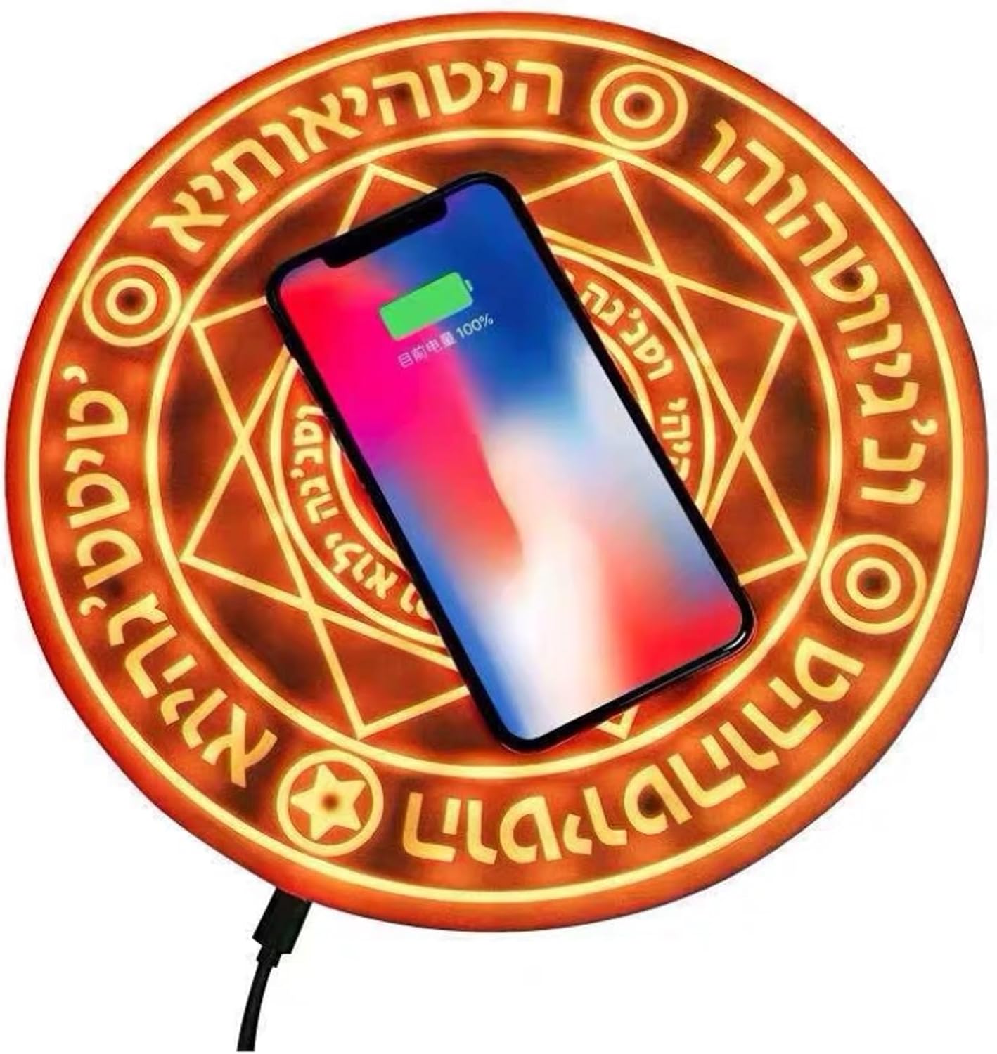 Magical Girl Sound And Light Wireless Charger