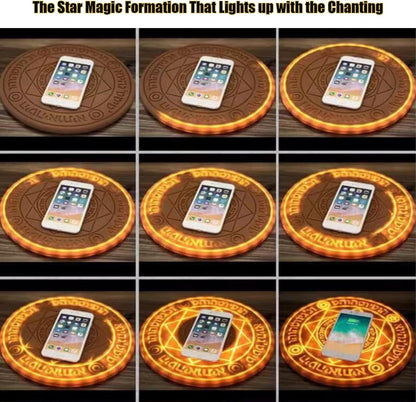 Magical Girl Sound And Light Wireless Charger