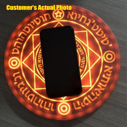 Magical Girl Sound And Light Wireless Charger
