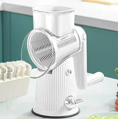 5 in 1 Rotary Cheese Grater Vegetable Slicer